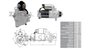 Imagen de MOTOR DE ARRANQUE CHEVROLET CRUZE/TRACKER 12V 17D DIAM 42MM